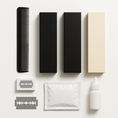 Combo Express Barber - contenido del kit