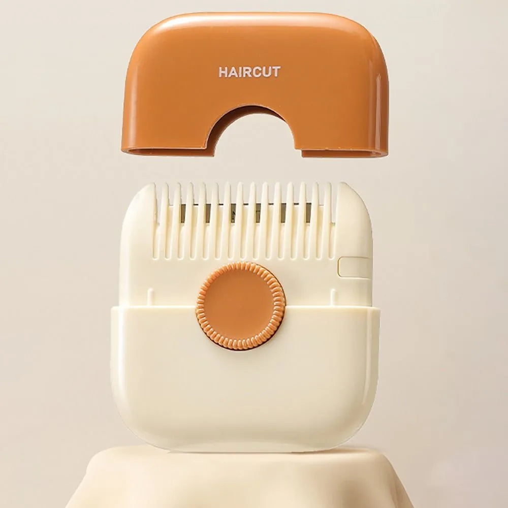 2 in 1 Hair Cutting Trimmer Barber Comb Bangs Hair Cutter Remover Home Mini Makeup Tools for Thinning Beauty Hair Cut Accessorie